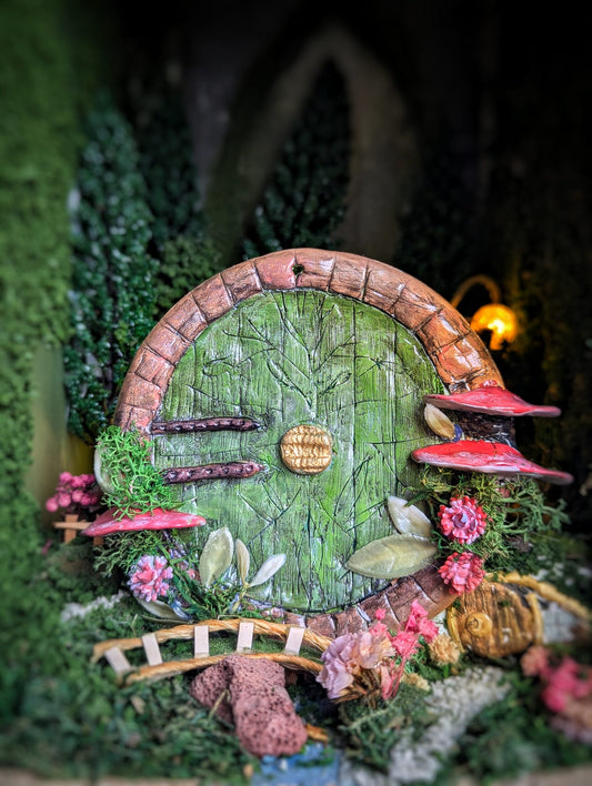 Cozy door wall decor.