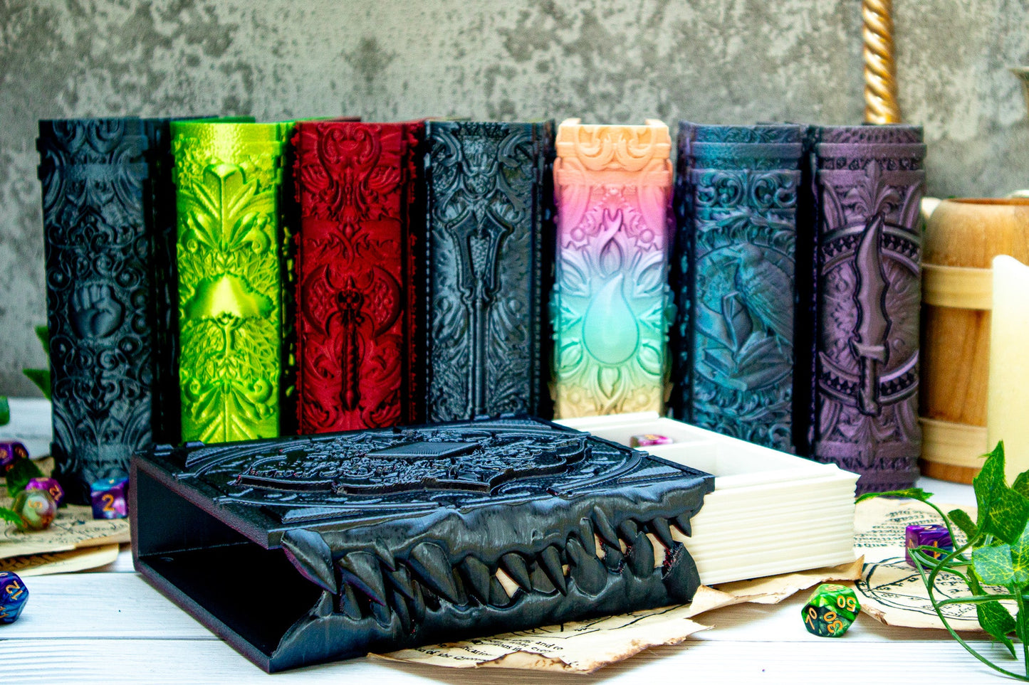 Monk's Fist Dice tome - Dice holder & Dice tray