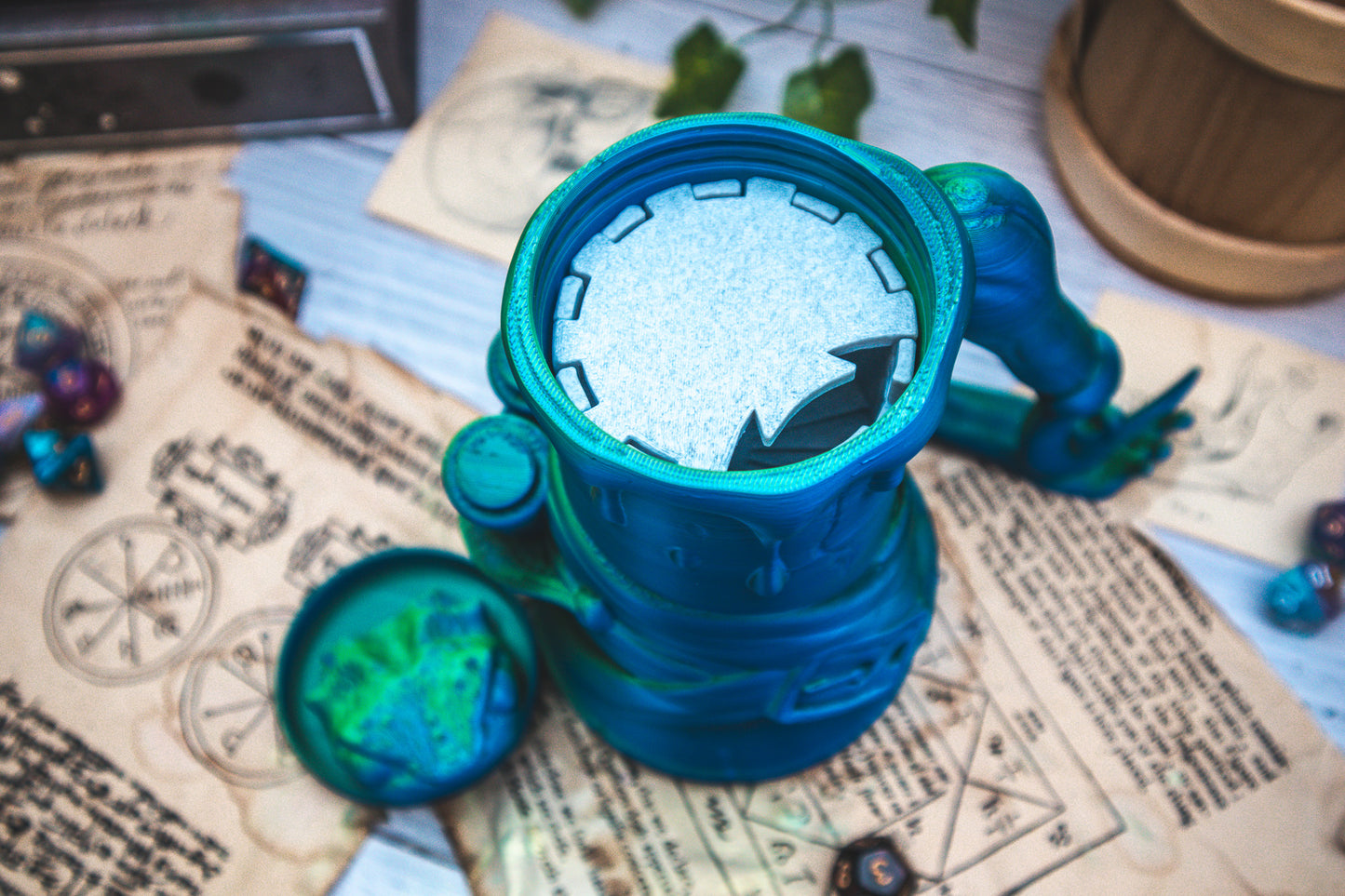 Potion Master Dice Mug + Dice Tower