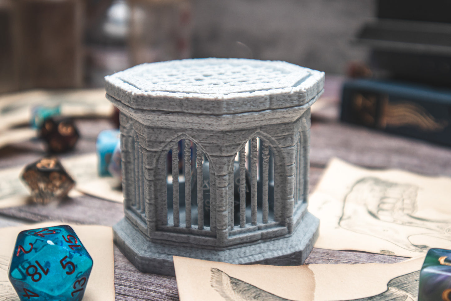 Stone dice jail