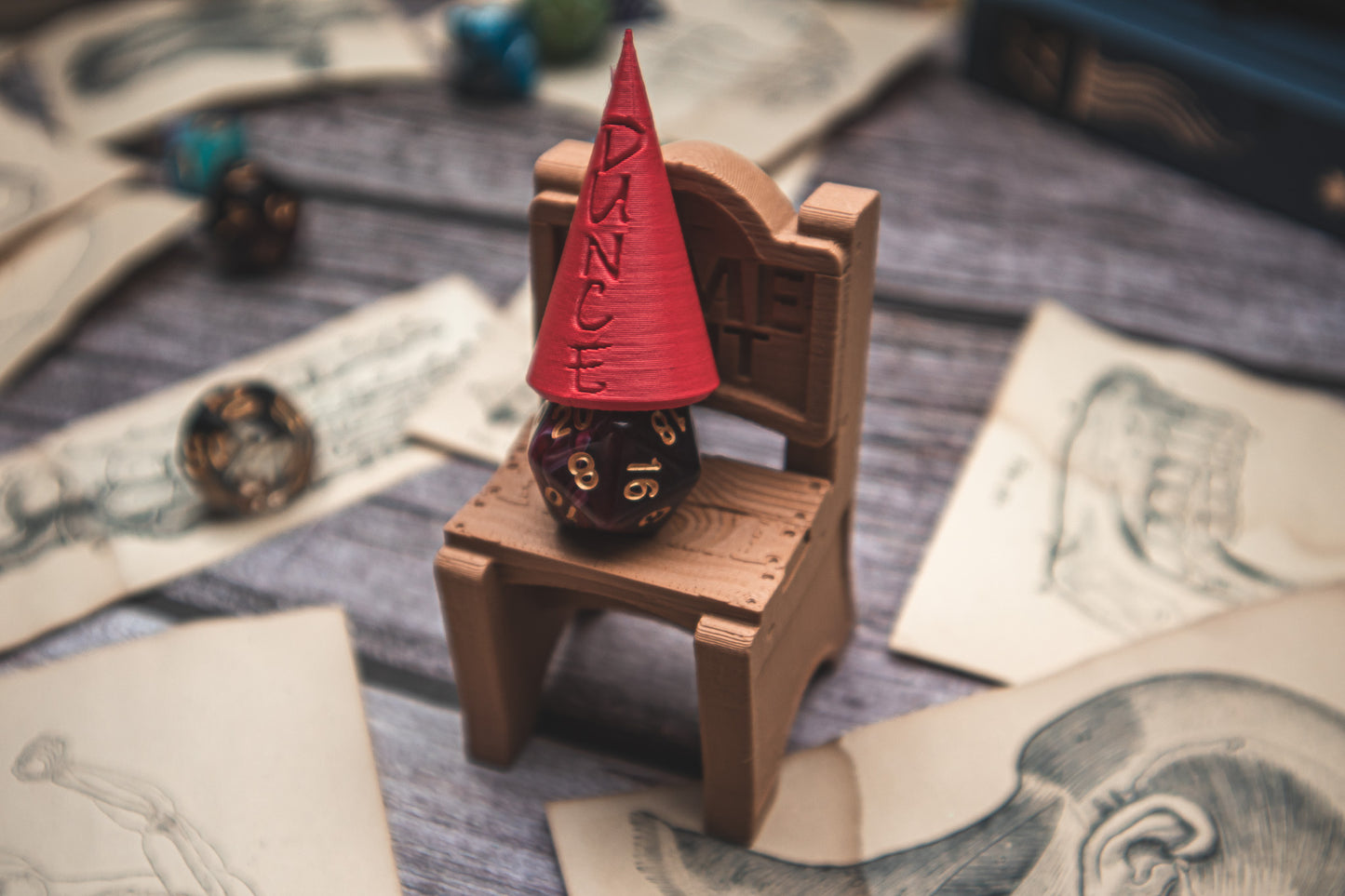 Time out chair dice jail