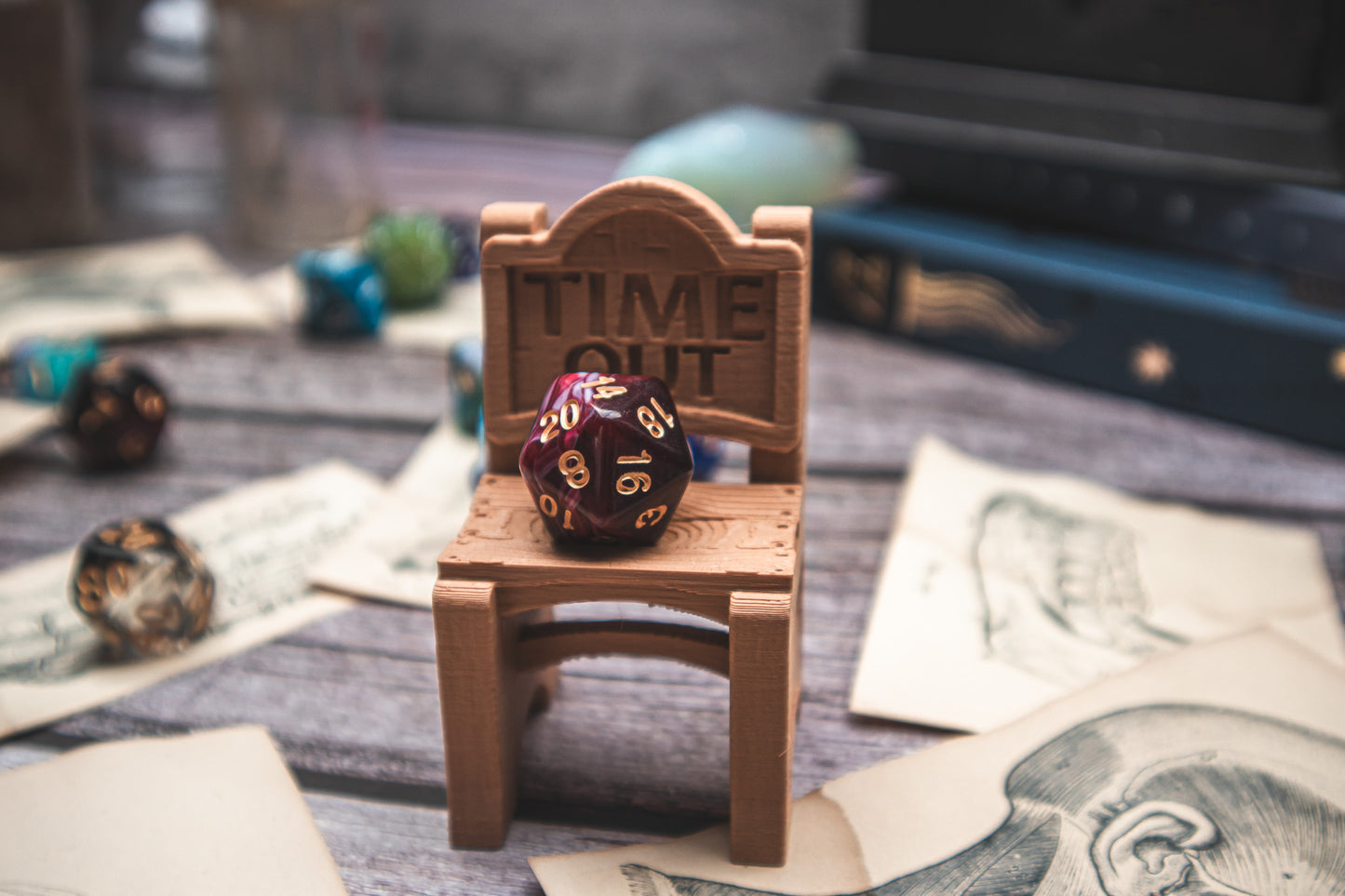 Time out chair dice jail