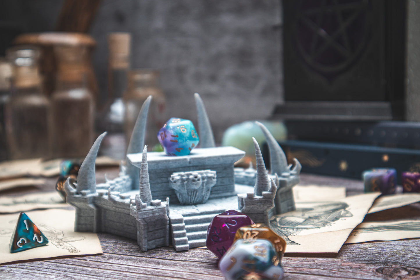 Sacrifical altar dice jail