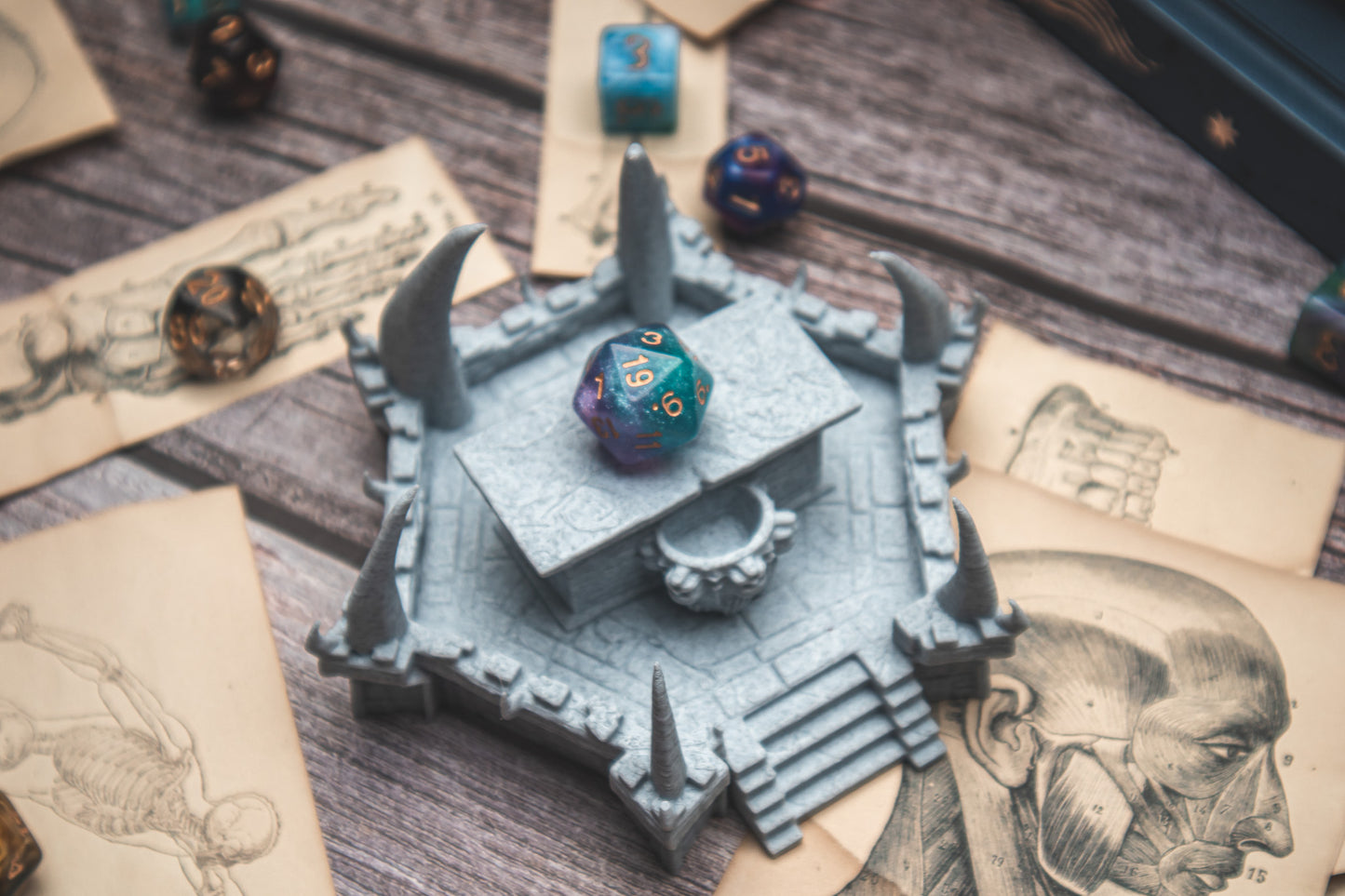 Sacrifical altar dice jail