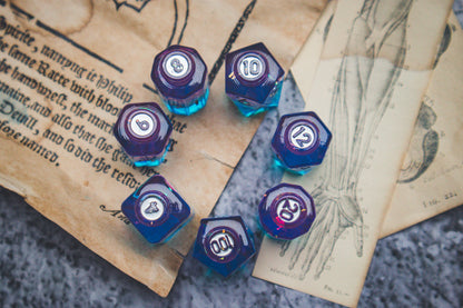 Tranquility - Potion bottle dice set
