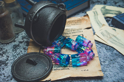 Tranquility - Potion bottle dice set