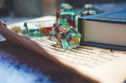 Immortality - Potion bottle dice set
