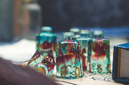 Immortality - Potion bottle dice set