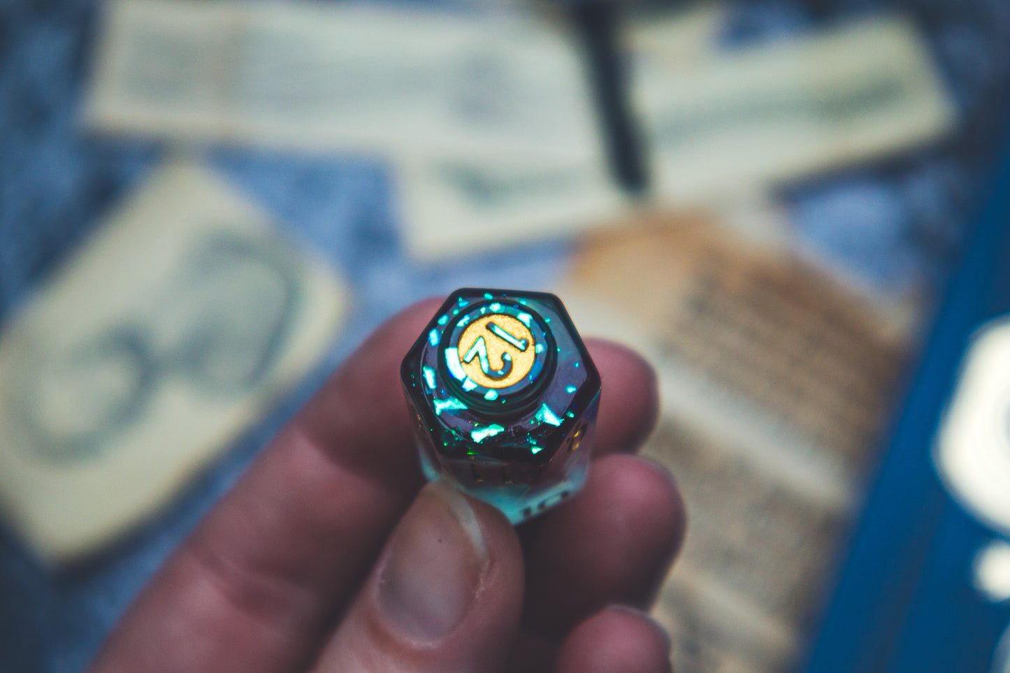 Immortality - Potion bottle dice set