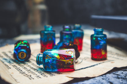 Duality - Potion bottle dice set