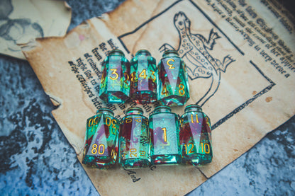 Immortality - Potion bottle dice set