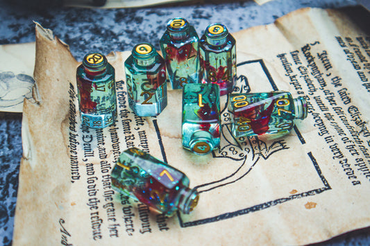 Immortality - Potion bottle dice set