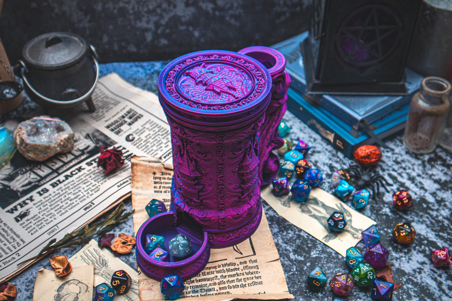 Wizard Tower Dice Tower Mug