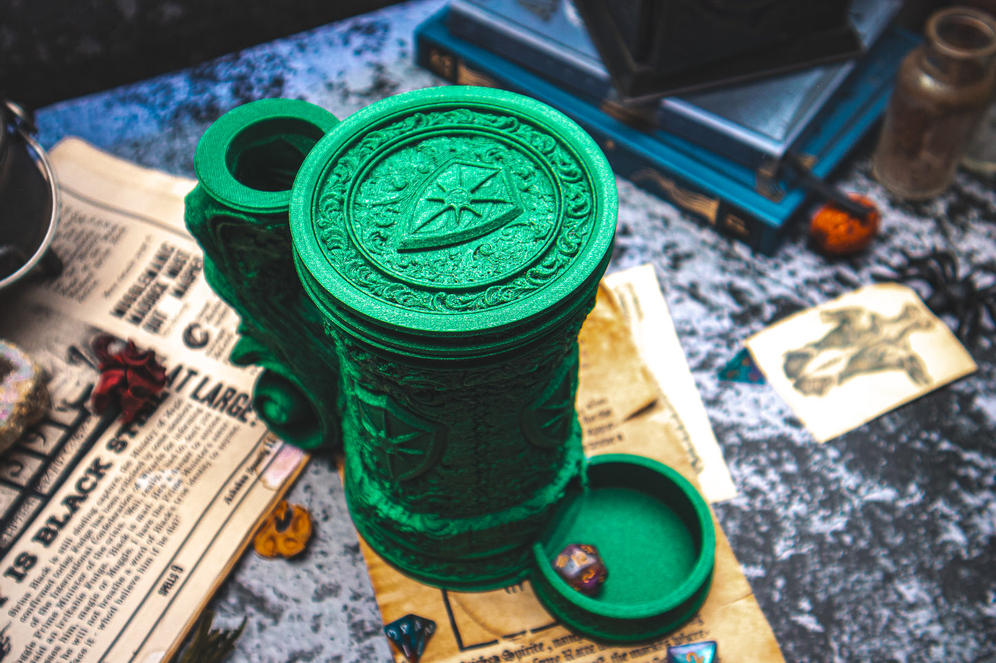 Shield Dice Tower Mug