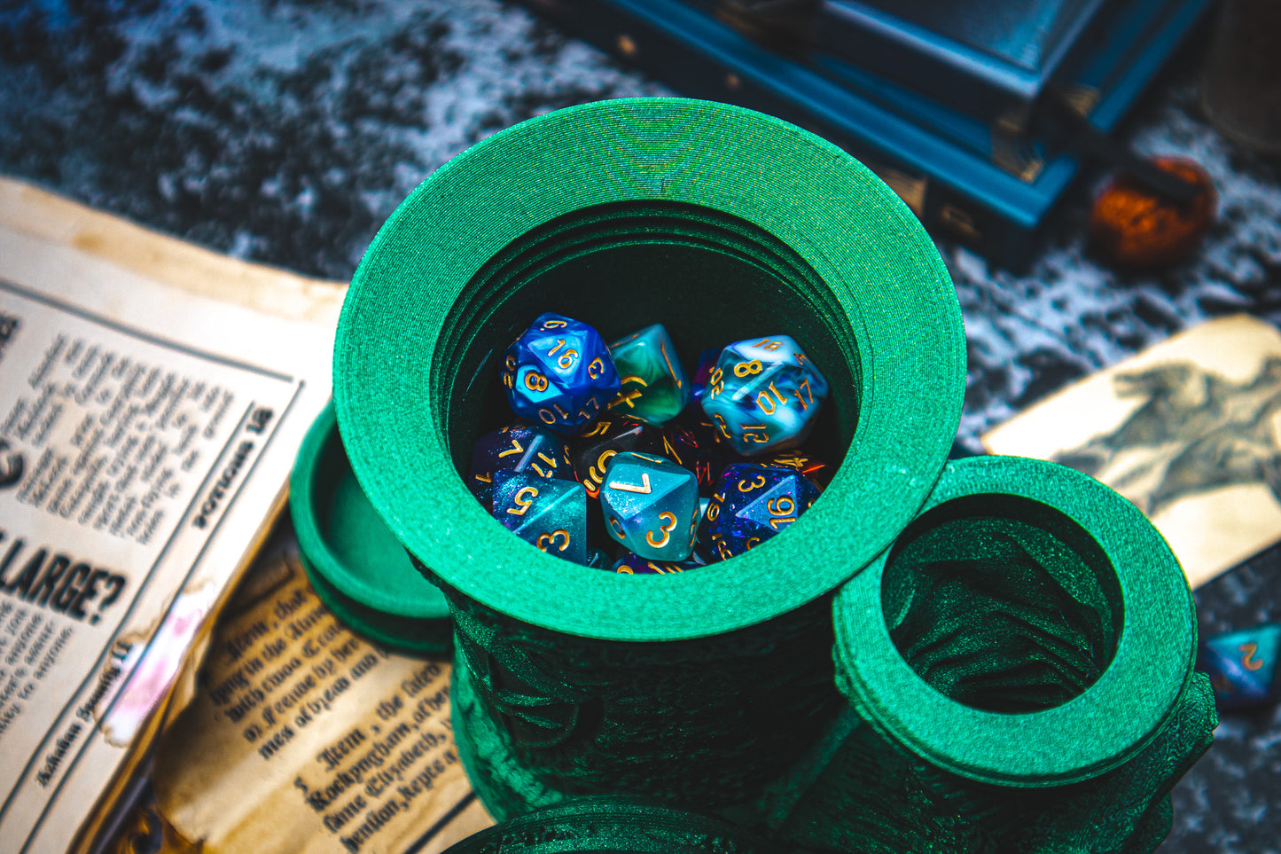 Shield Dice Tower Mug
