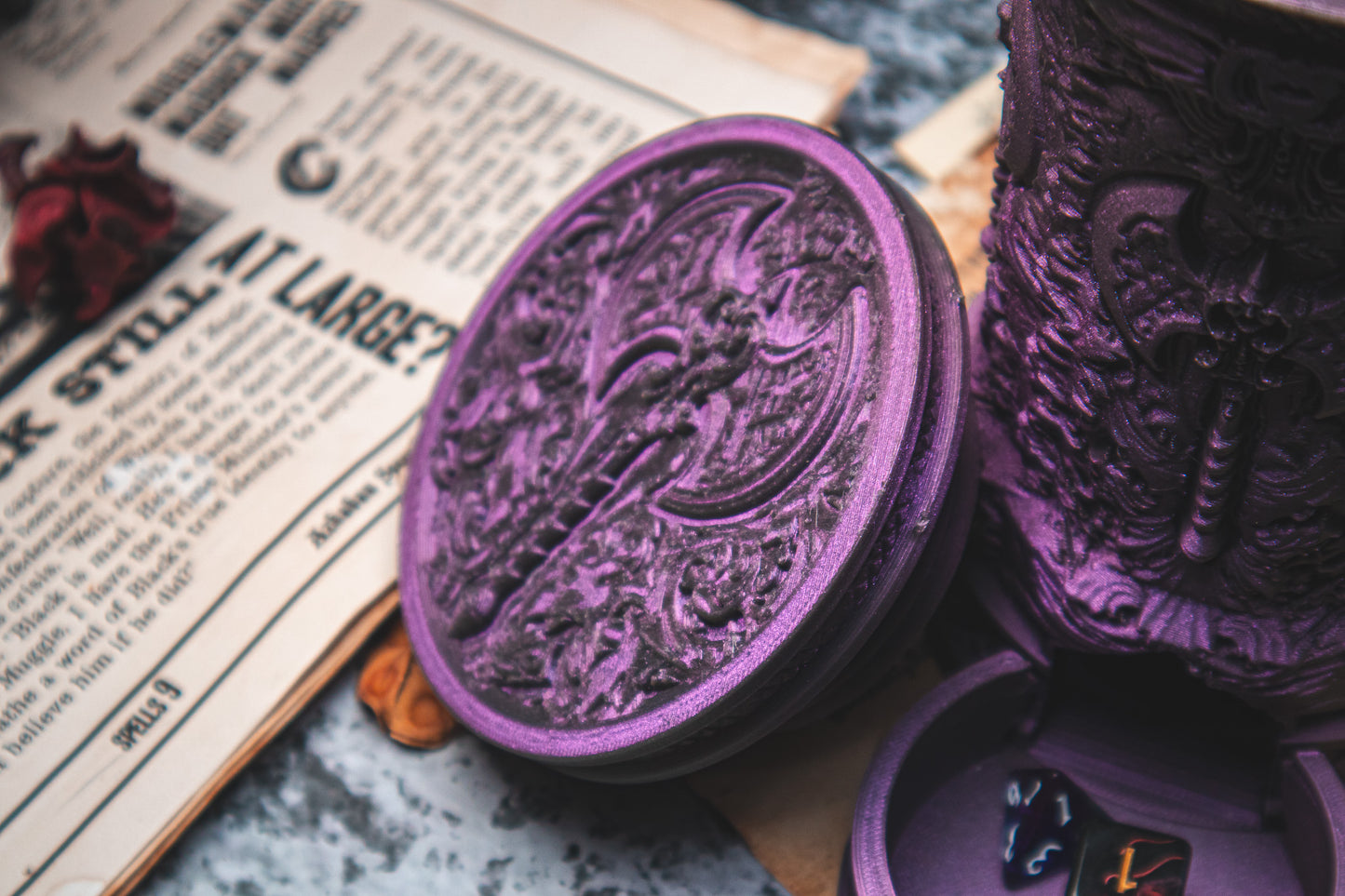 Battle Axe Dice Tower Mug