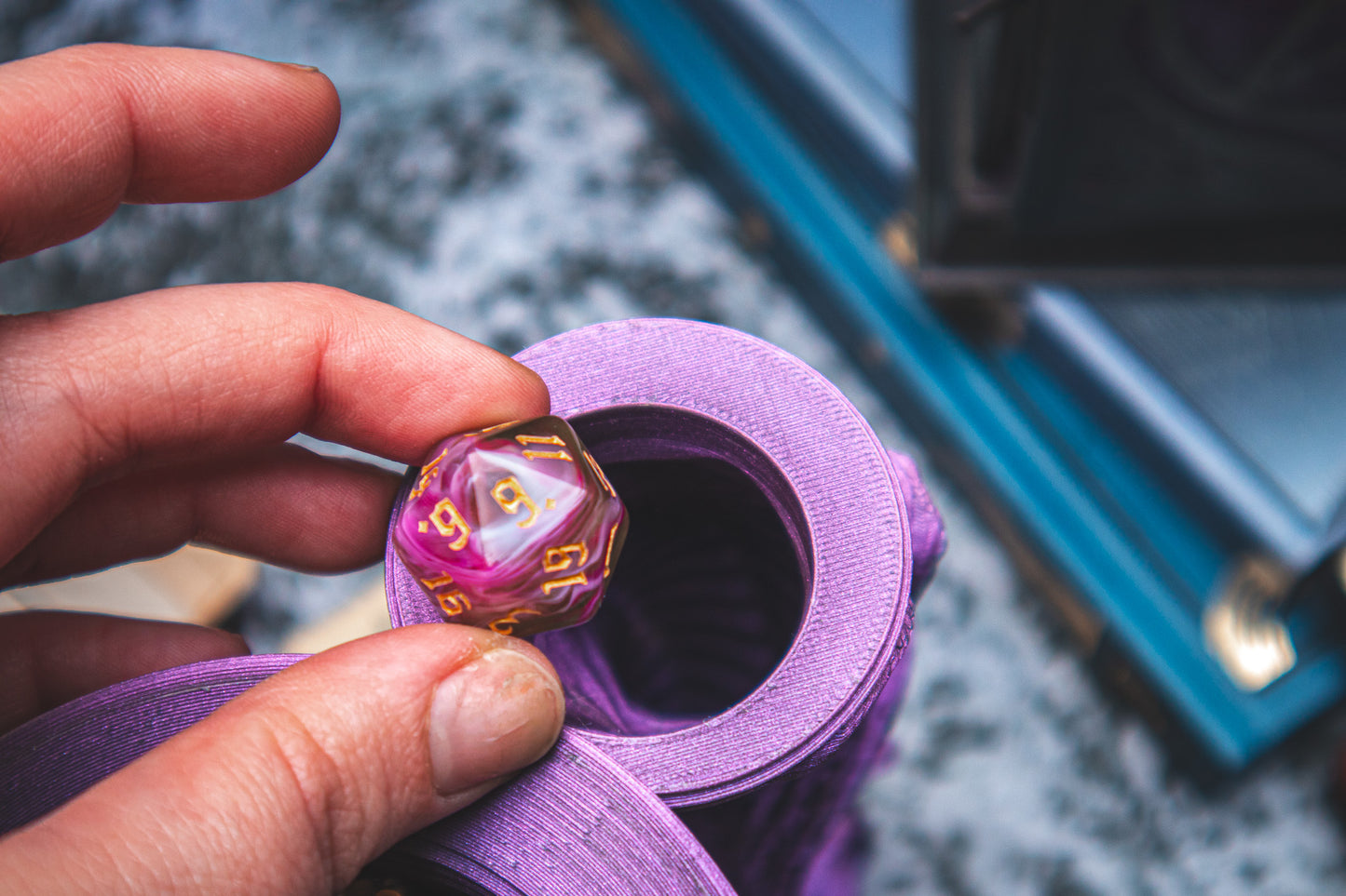 Battle Axe Dice Tower Mug