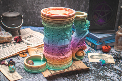 Spellbook Dice Tower Mug
