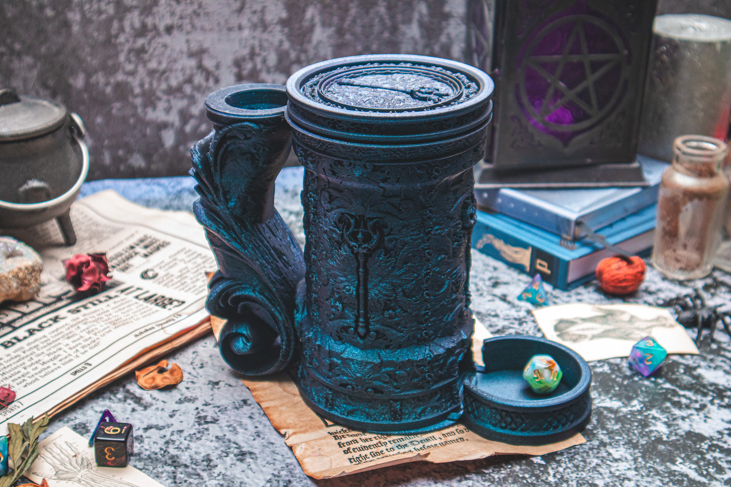 Sorcerer Dice Tower Mug