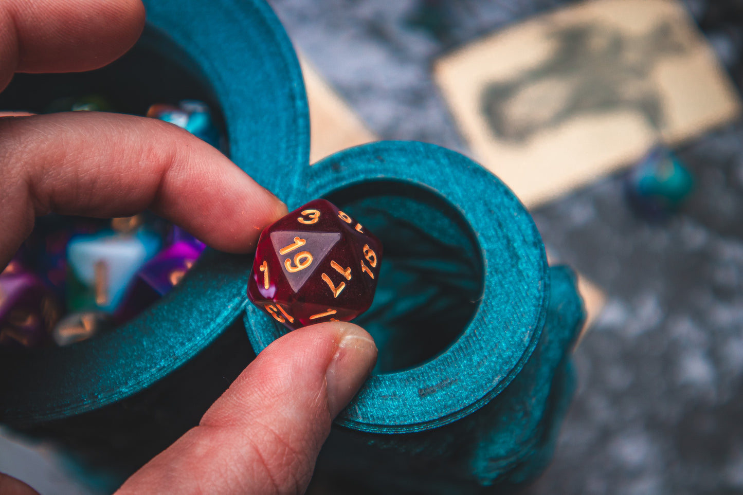 Sorcerer Dice Tower Mug