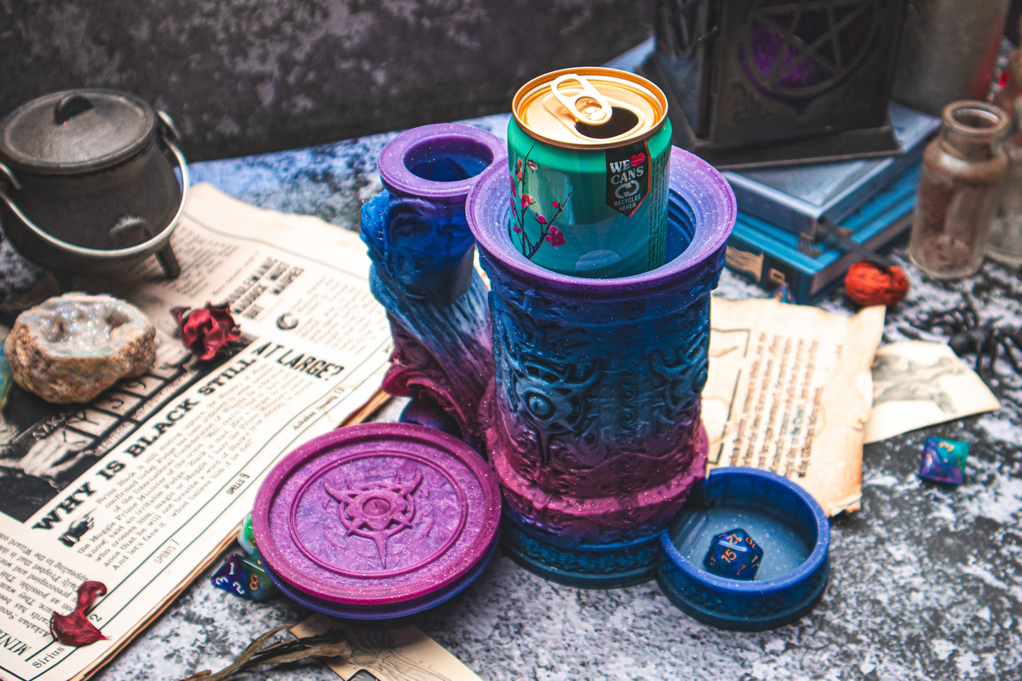 Warlock Dice Tower Mug