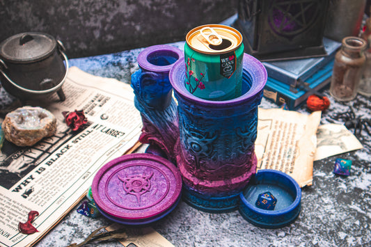 Warlock Dice Tower Mug