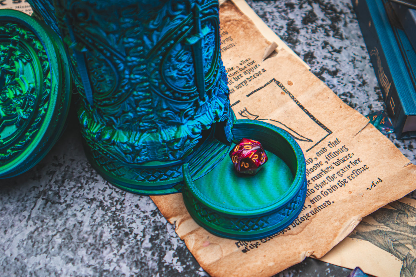 Sword Dice Tower Mug