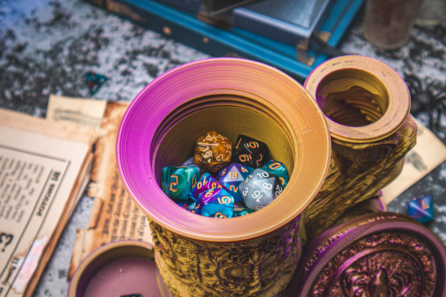 Druid Dice Tower Mug