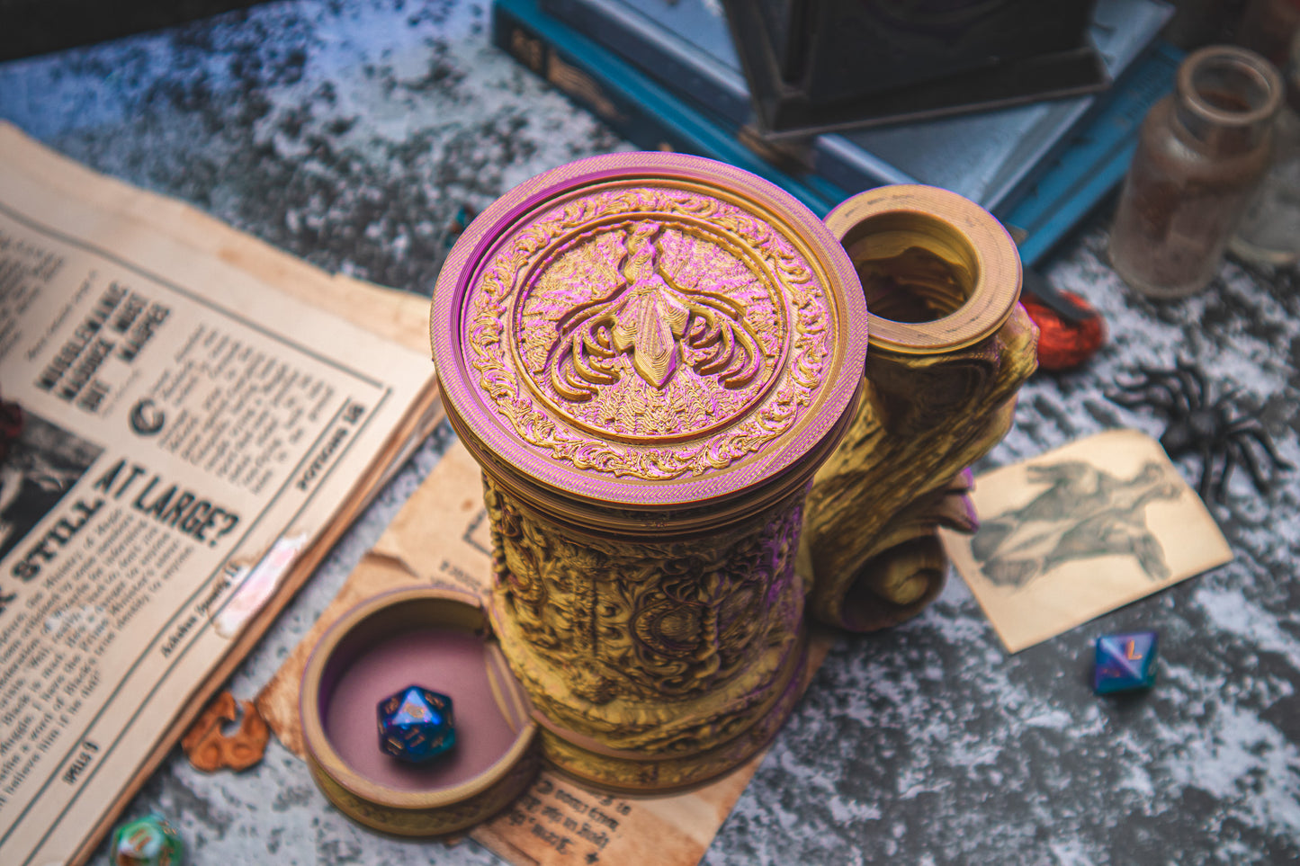 Druid Dice Tower Mug