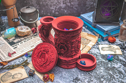 Bard Lyre Dice Tower Mug