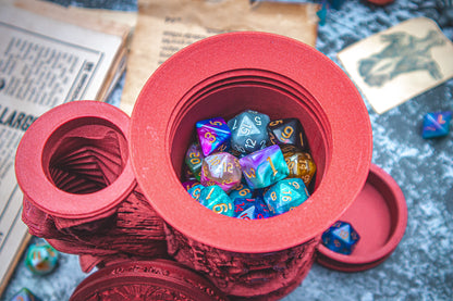 Bard Lyre Dice Tower Mug