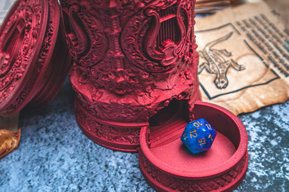 Bard Lyre Dice Tower Mug