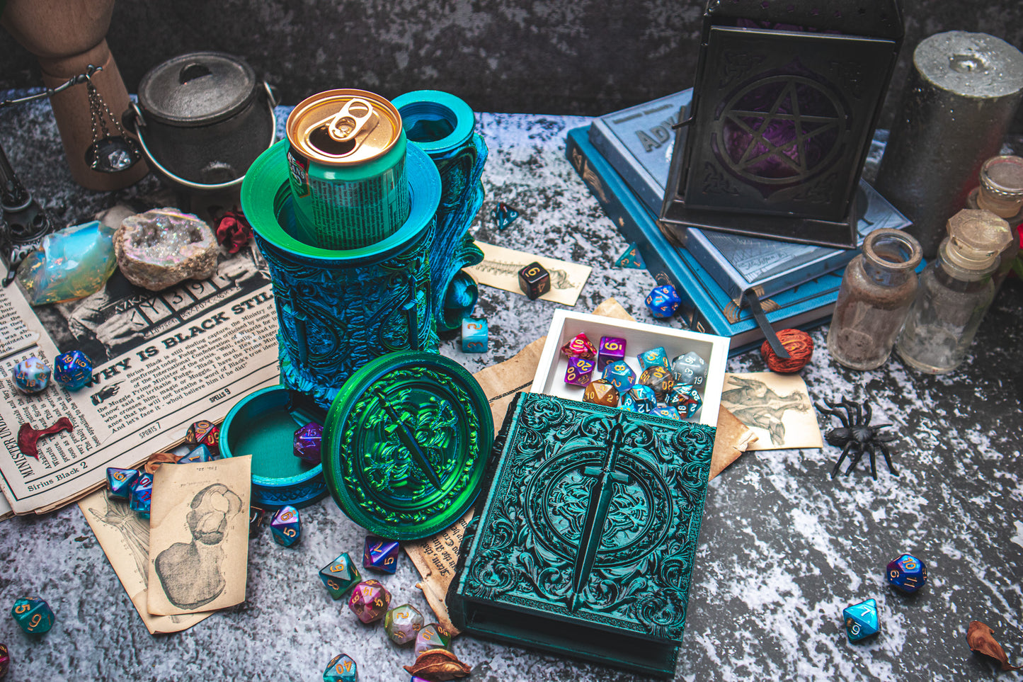 Wizard Tower Dice Tower Mug