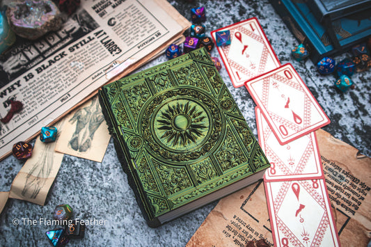 Sun Dice Tome - Holder, Tower & Dice tray