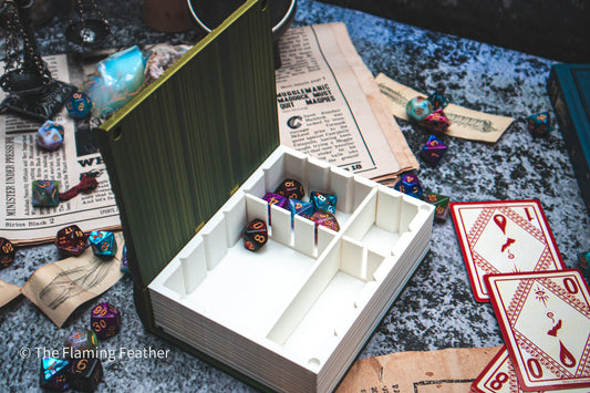 Nature Dice Tome - Holder, Tower & Dice tray