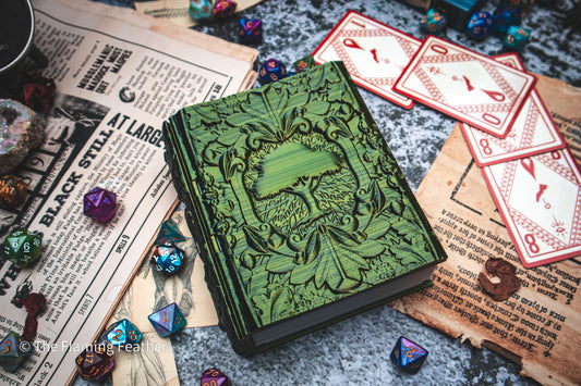 Nature Dice Tome - Holder, Tower & Dice tray