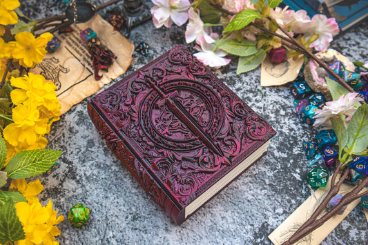 Sword Dice Tome - Holder, Tower & Dice tray