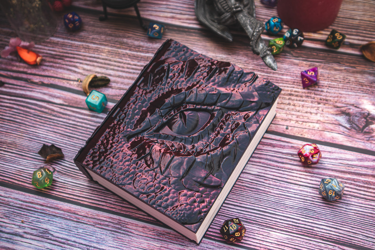 Dragon eye Dice Tome - Holder, Tower & Dice tray