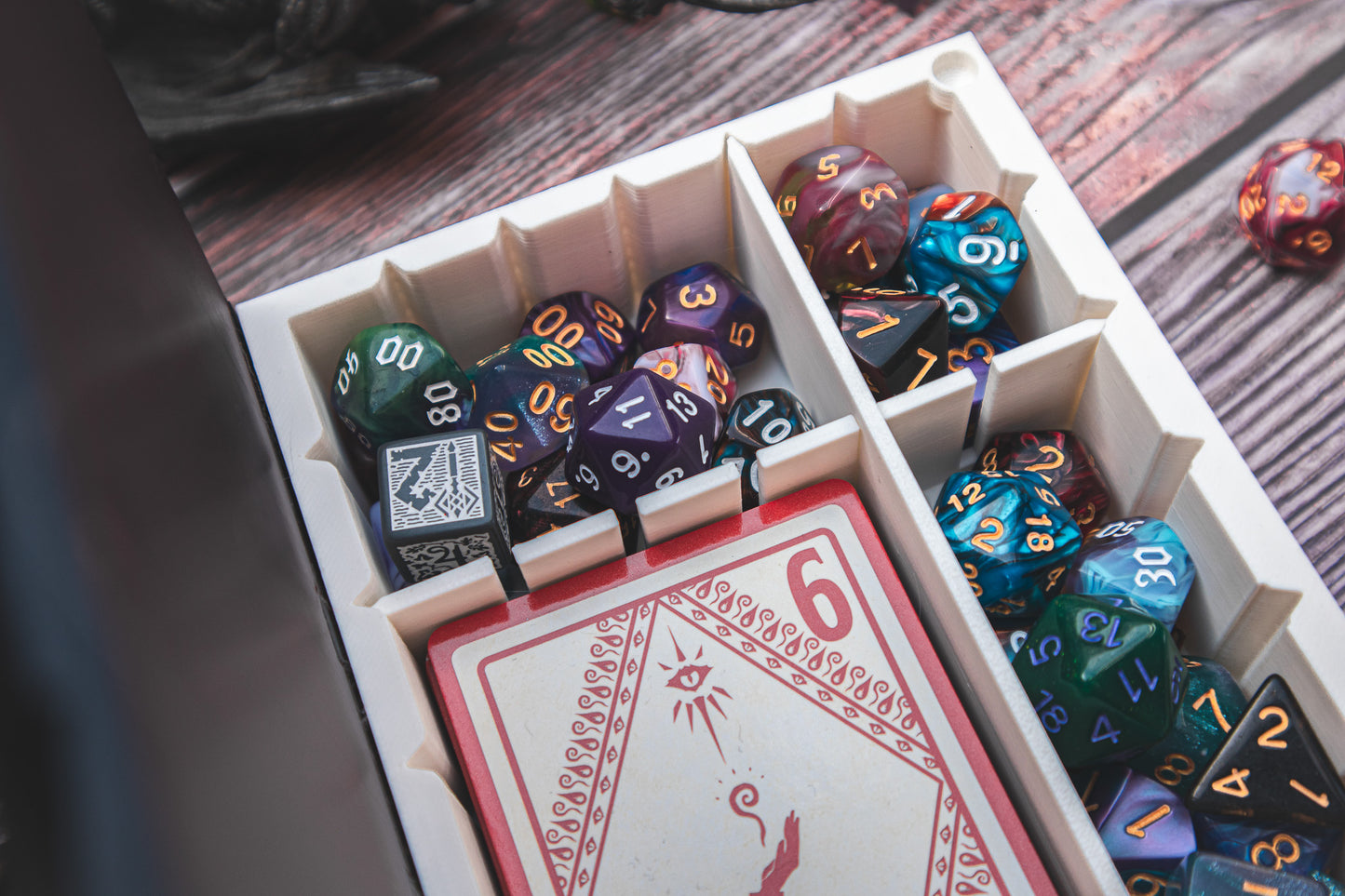 Dragon eye Dice Tome - Holder, Tower & Dice tray