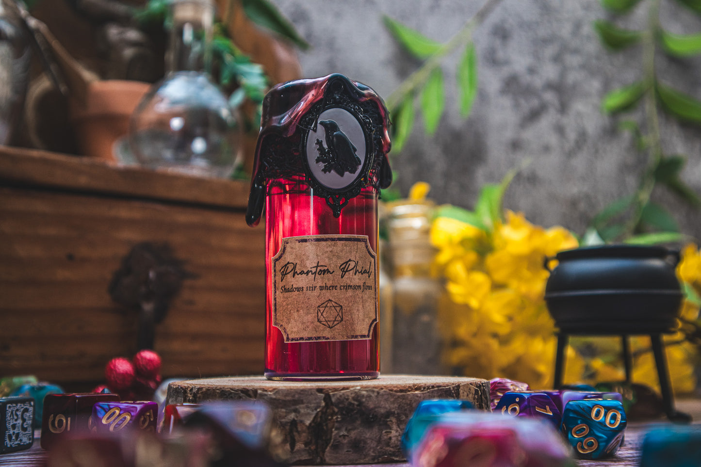 Phantom Phial D20 dice potion