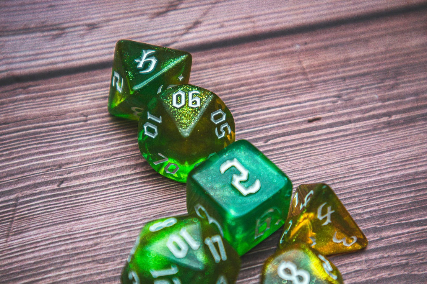 Natures calling dice set