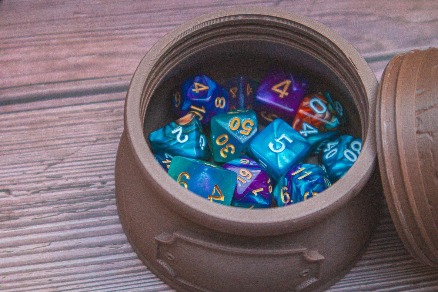 Wizard dice box