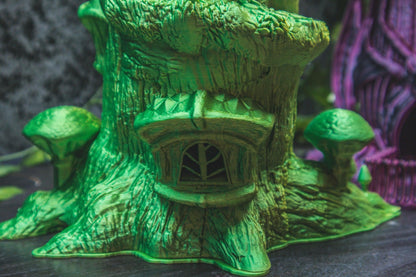 Faerie Dice Tower - The Flaming Feather & Flaming Filament