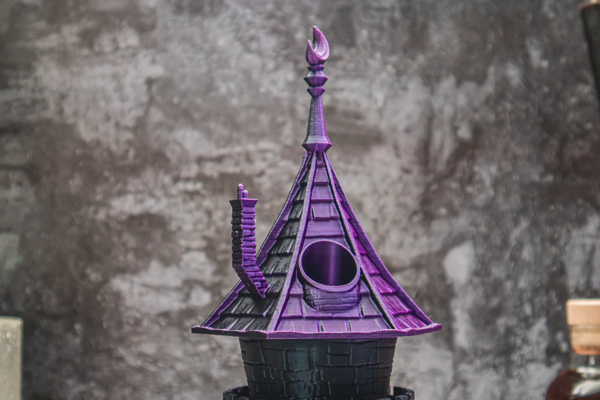 Wizard Dice Tower - The Flaming Feather & Flaming Filament