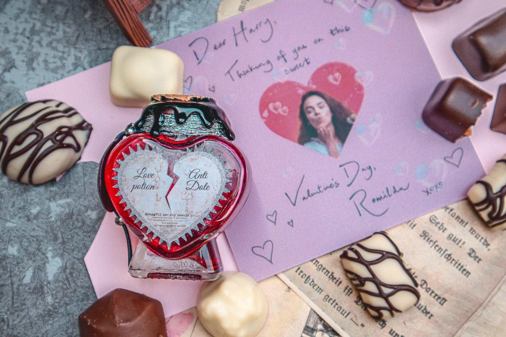 Love potion Antidote - The Flaming Feather & Flaming Filament