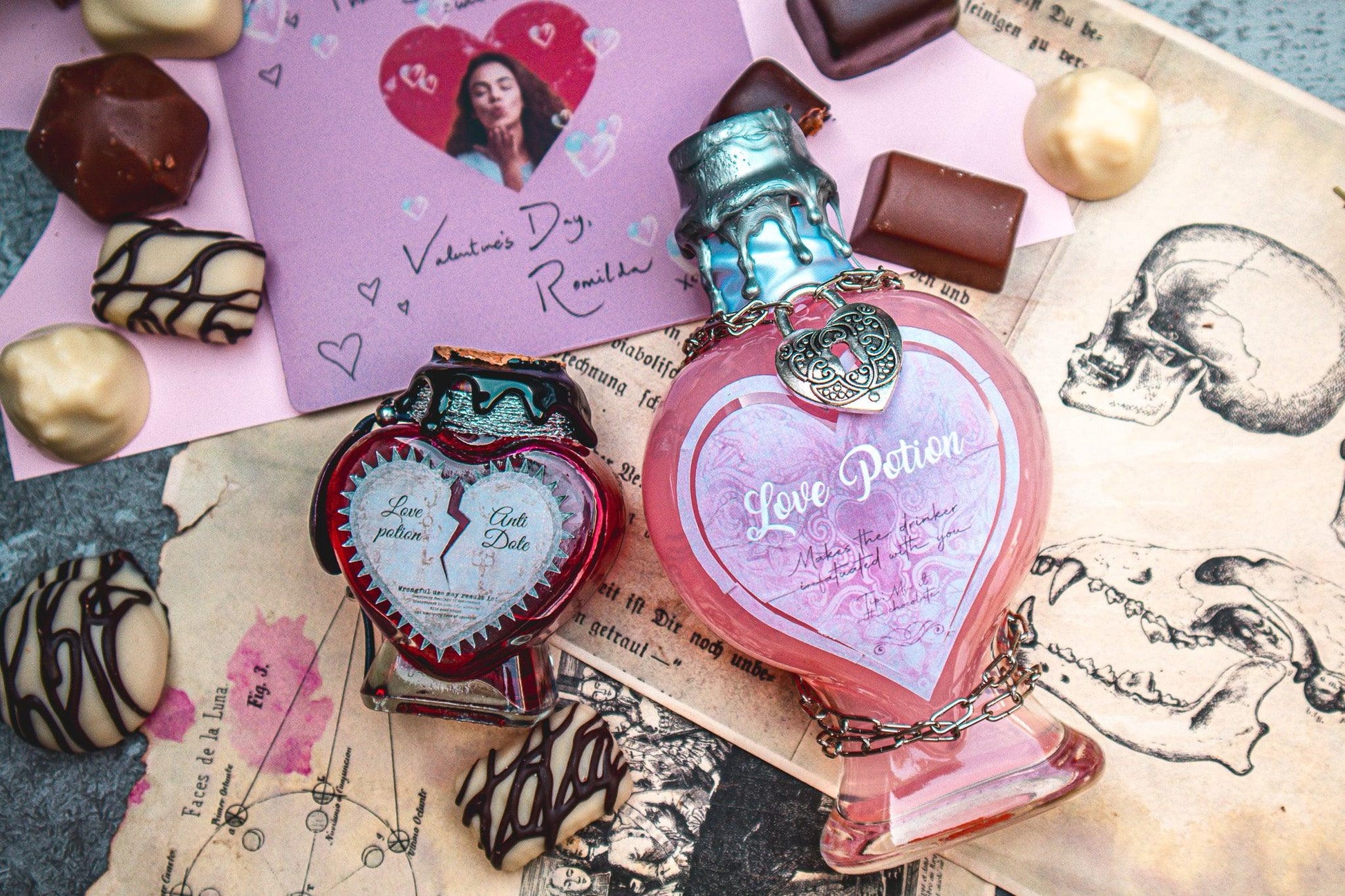 Love potion Antidote - The Flaming Feather & Flaming Filament