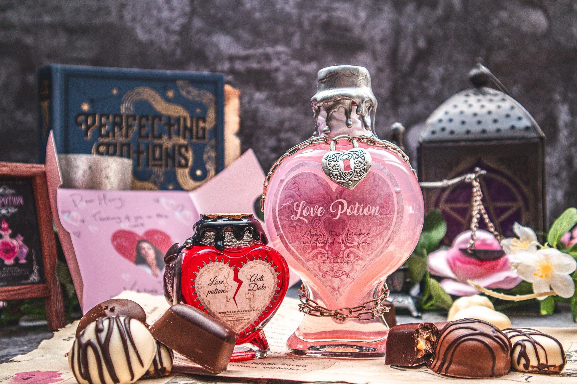Love potion Antidote - The Flaming Feather & Flaming Filament