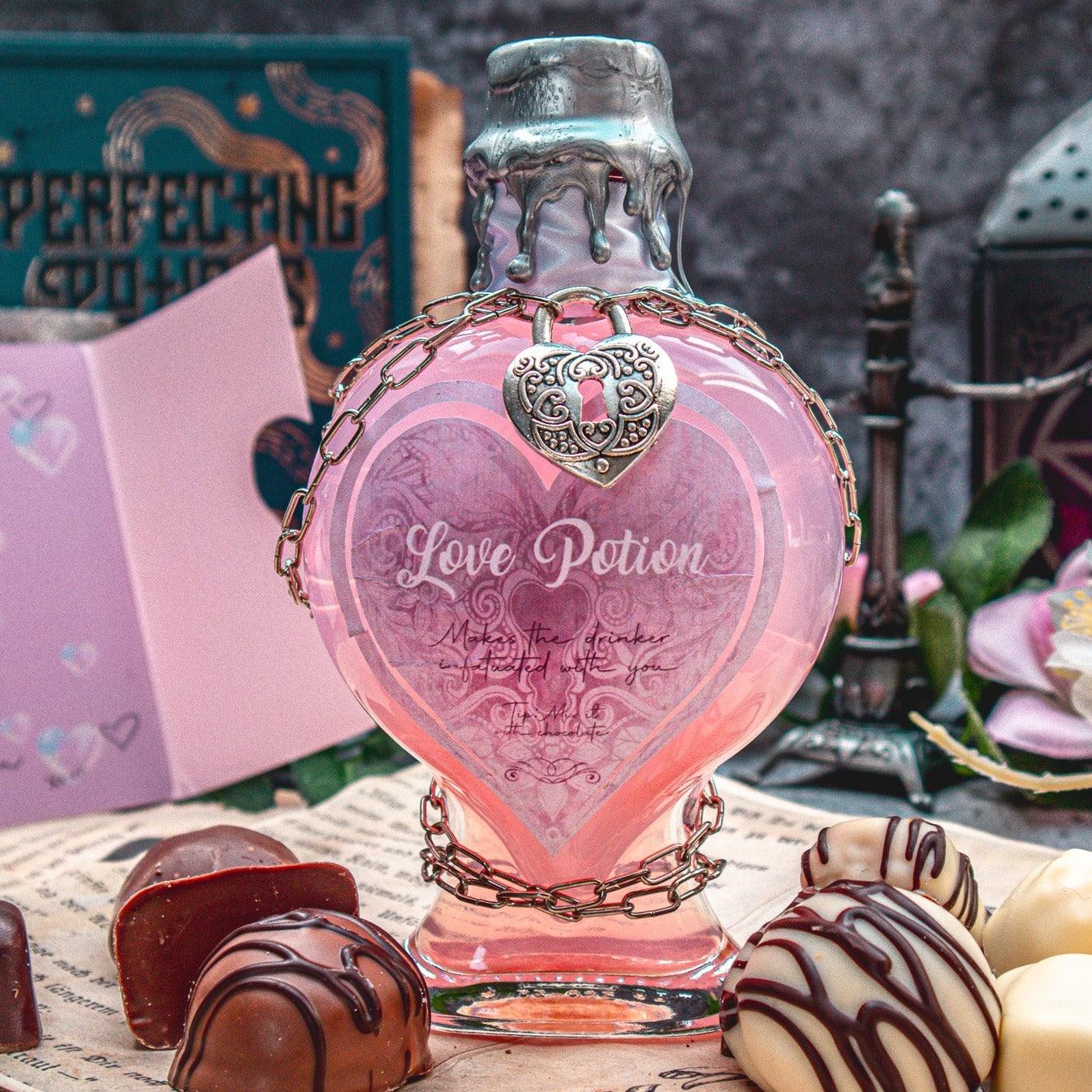 Love Potion Colour-changing potion - The Flaming Feather & Flaming Filament