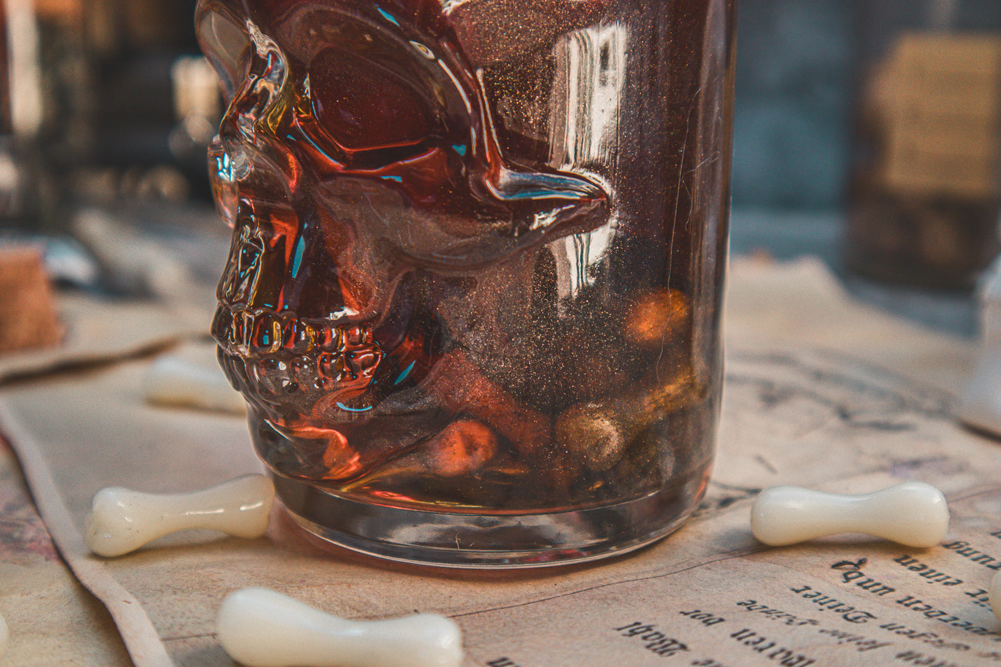 The Skele-grow Potion - The Flaming Feather & Flaming Filament