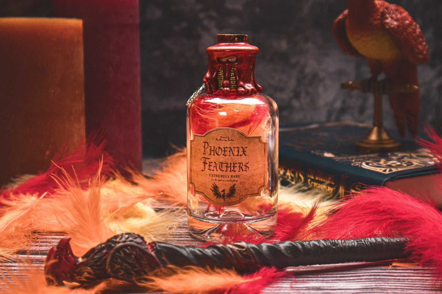 Phoenix Feathers - The Flaming Feather & Flaming Filament